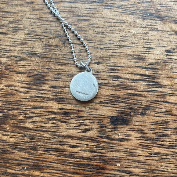 Sterling silver Saint Jude necklace - Picture 7 of 10